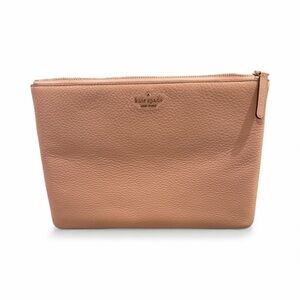Kate Spade Jackson Large Zip Pouch – Rosy Cheeks NWT